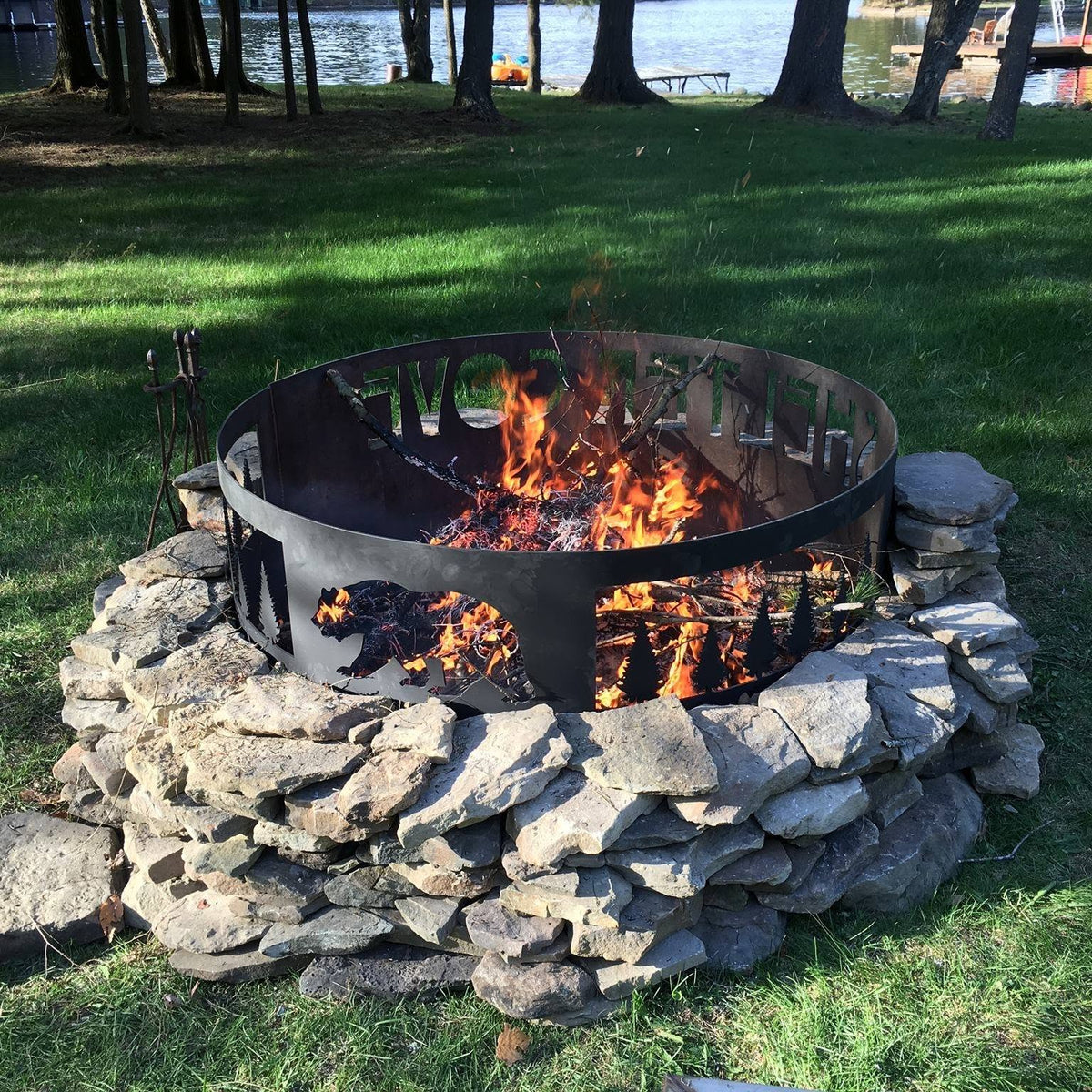 Custom Round Fire Pit