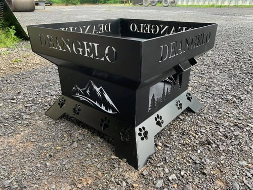 Custom Square Fire Pit