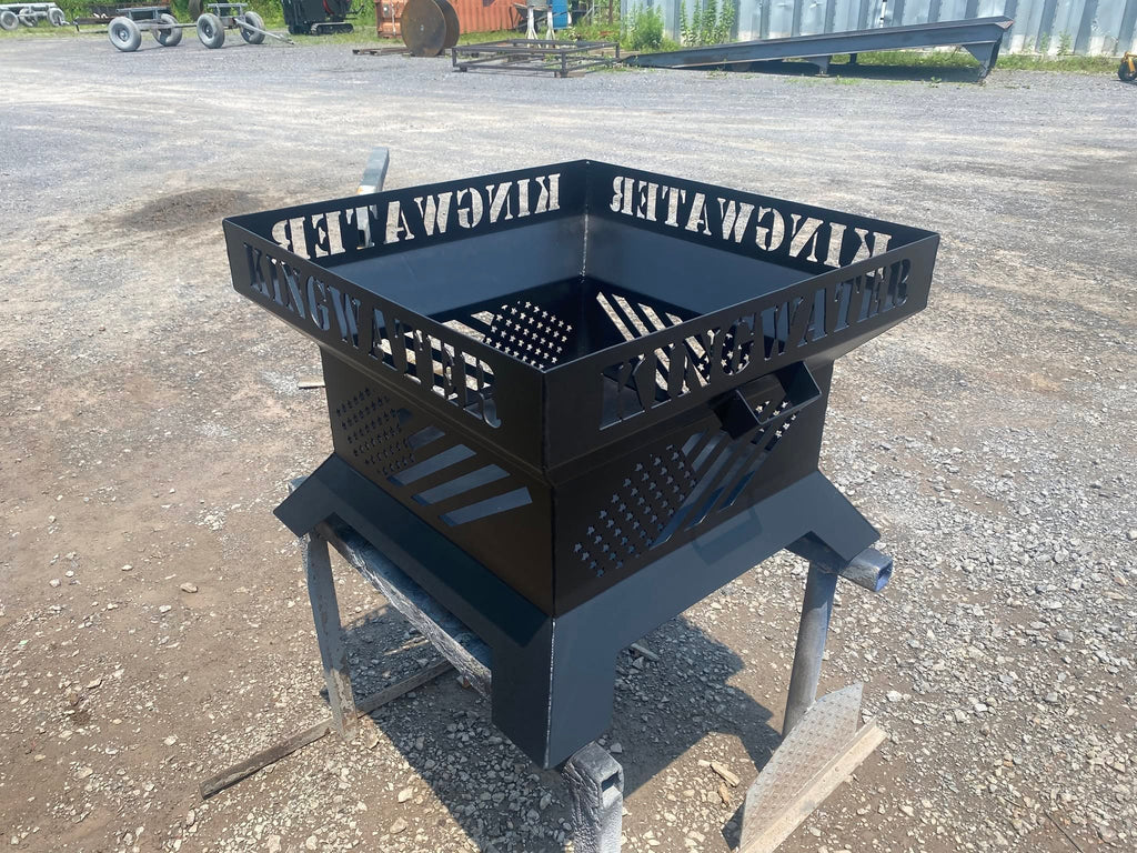 Custom Square Fire Pit