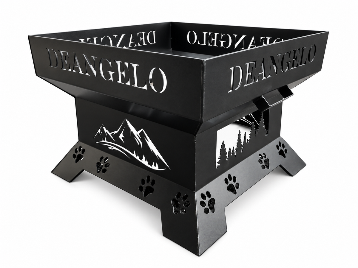 Custom Square Fire Pit