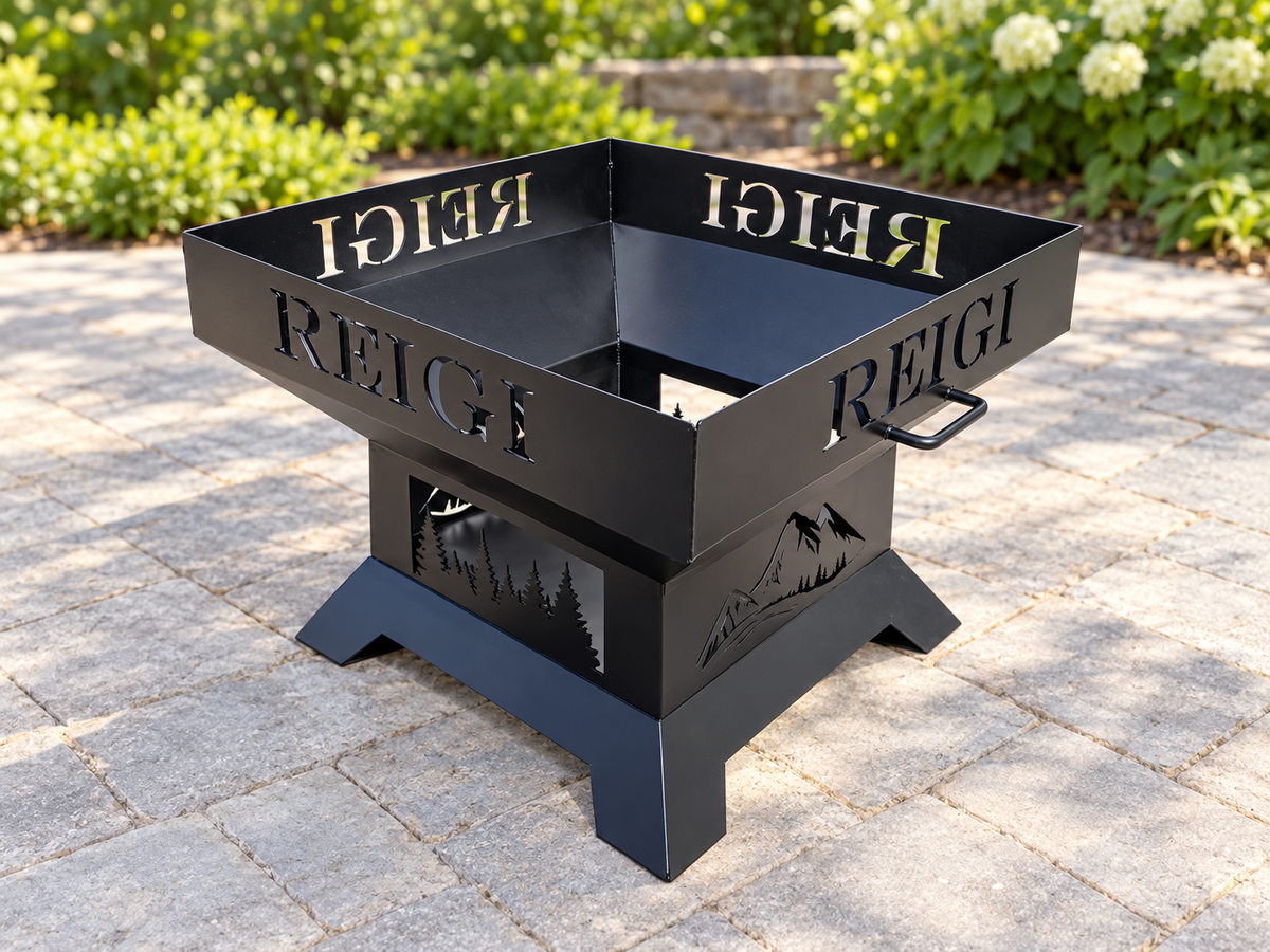 Custom Square Fire Pit